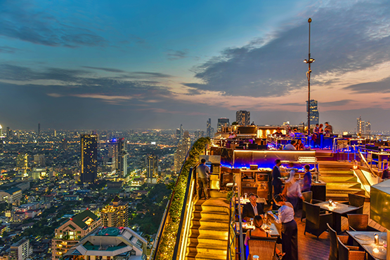曼谷Vertigo Rooftop Restaurant